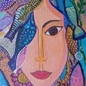 La chica de los peces