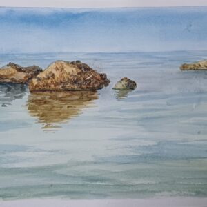 Rocas en el mar
